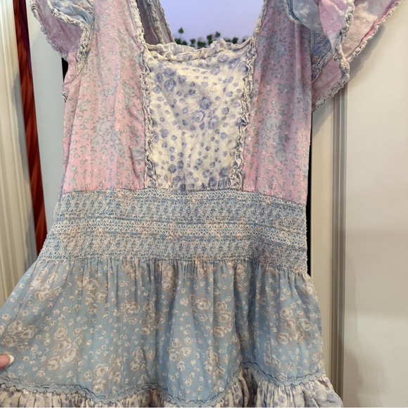 LoveShackFancy Floral Ruffle Dress - Picture 4 of 4